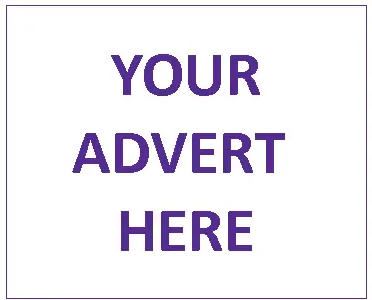 Place your advert here on our sidebar